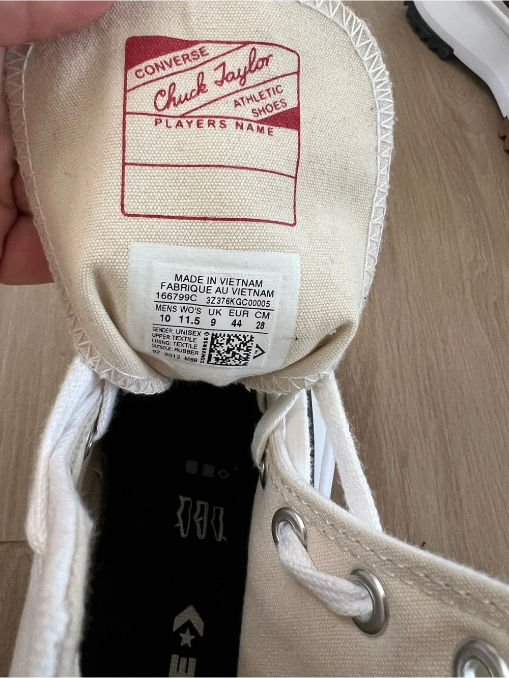 Converse Run Star Hike Platform High Top White Lug Sneakers